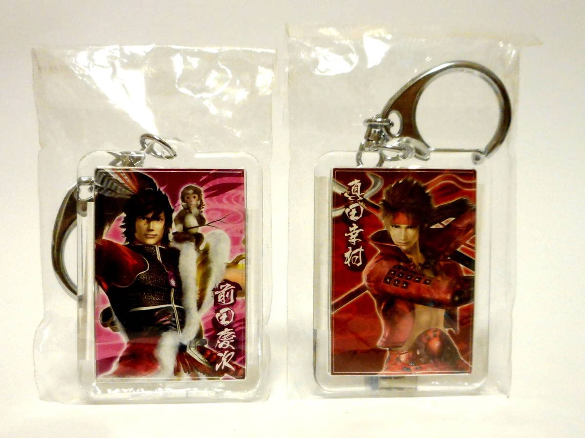 戦国BASARA 真田幸村 ラバーキーホルダー 18個セット　バラ可 Amazon.co.jp: 戦国BASARA プラキーホルダー 2種セット 真田幸村/猿飛